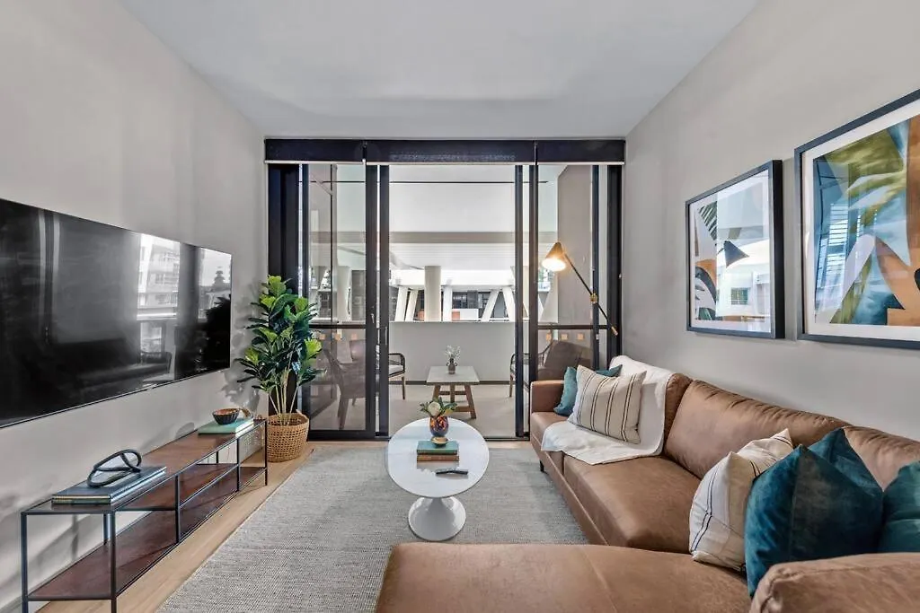 South Bank Sensational! ~ 1Bed,1Bath,1Car,Balcony Apartman Brisbane